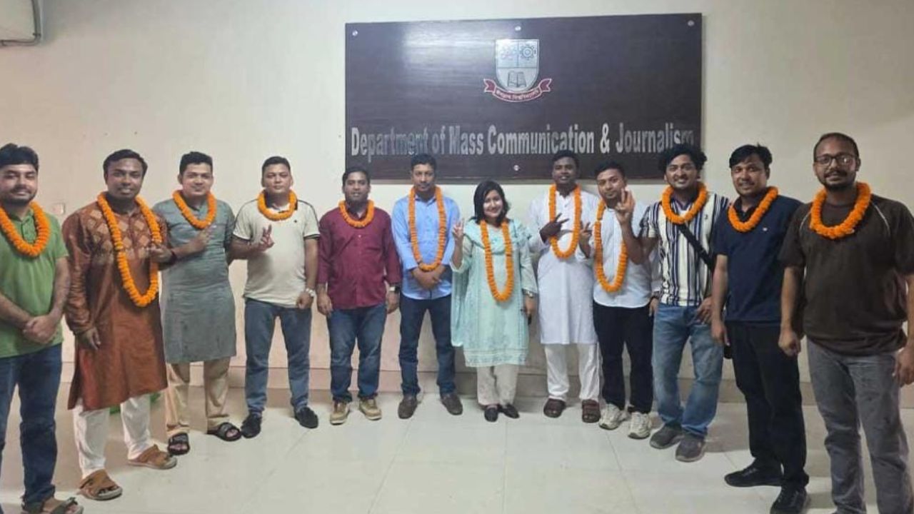 জবি সাংবাদিকতা বিভাগের অ্যালামনাই অ্যাসোসিয়েশনের নেতৃত্বে নজরুল-রাজু