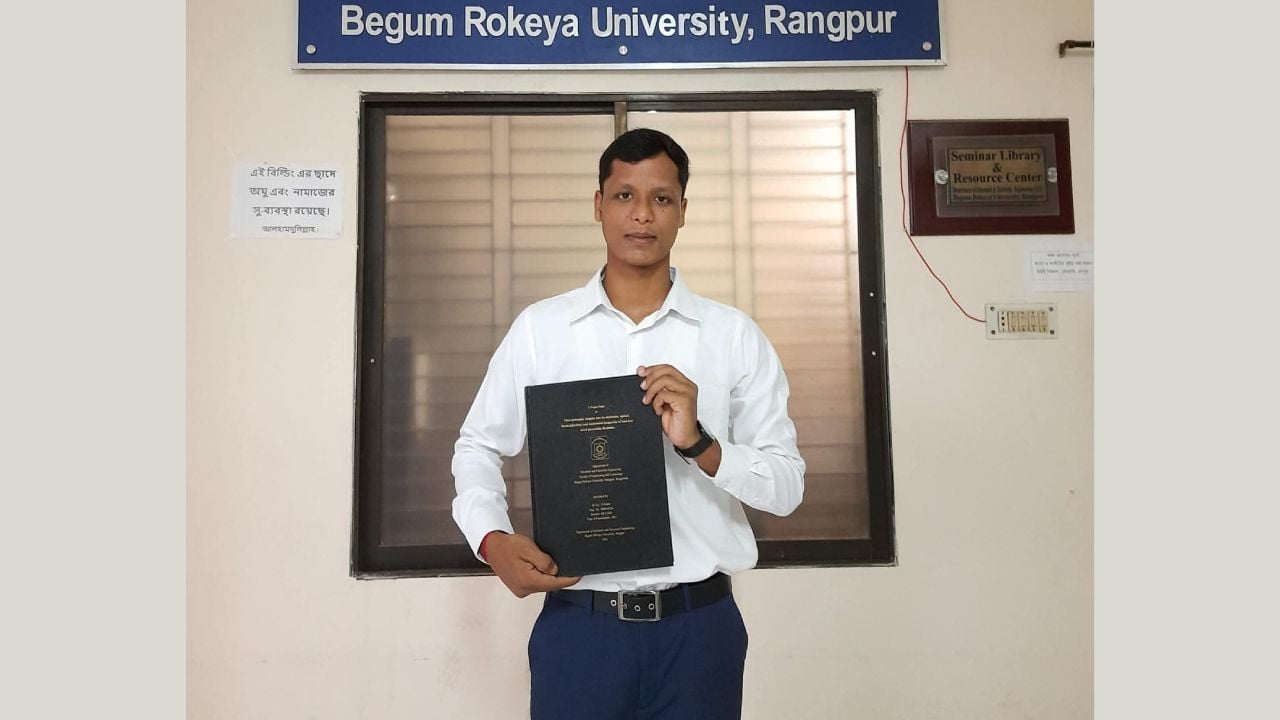 জাপান সরকারের মর্যাদাপূর্ণ মেক্সট স্কলারশিপ পেলেন বেরোবির পবিত্র