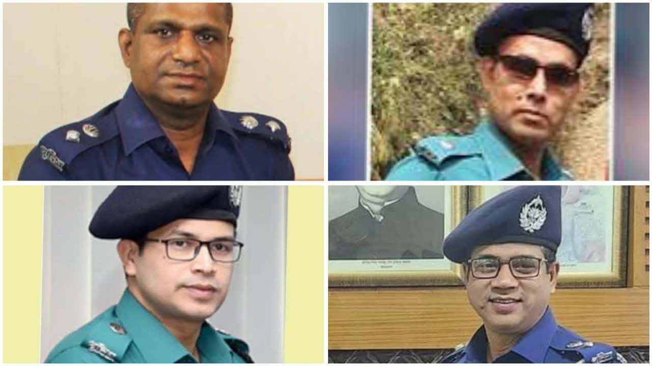পালিয়ে থাকায় চাকরি হারালেন পুলিশের আরও ৬ কর্মকর্তা