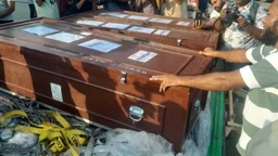 সৌদি থেকে কফিনে এলো ৯ বাংলাদেশির মরদেহ